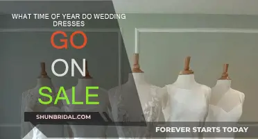 When to Buy a Wedding Dress on Sale