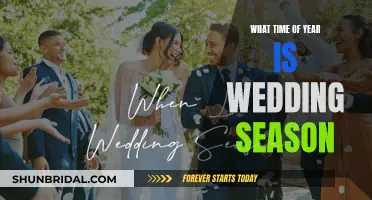 The Peak Time for Weddings: When is Wedding Season?