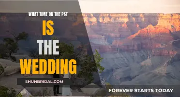 PST Wedding Time: When to Tune In