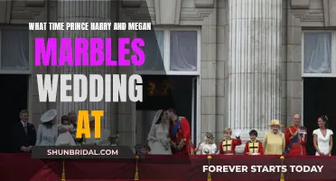 Harry and Meghan's Wedding Time