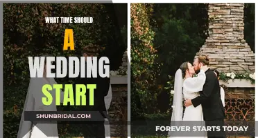 Planning Your Wedding: What Time to Start the Ceremony