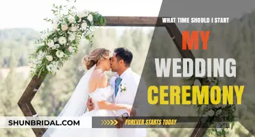 Perfect Timing: When to Begin Your Dream Wedding Ceremony