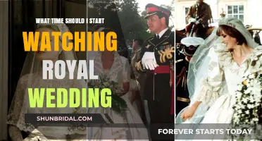 Royal Wedding Watch Time: When to Tune In for the Big Day