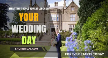 Perfect Wedding Day Lunch Timing: Tips for a Stress-Free Celebration