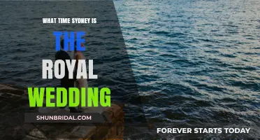 Sydney's Royal Wedding Time: When to Tune In