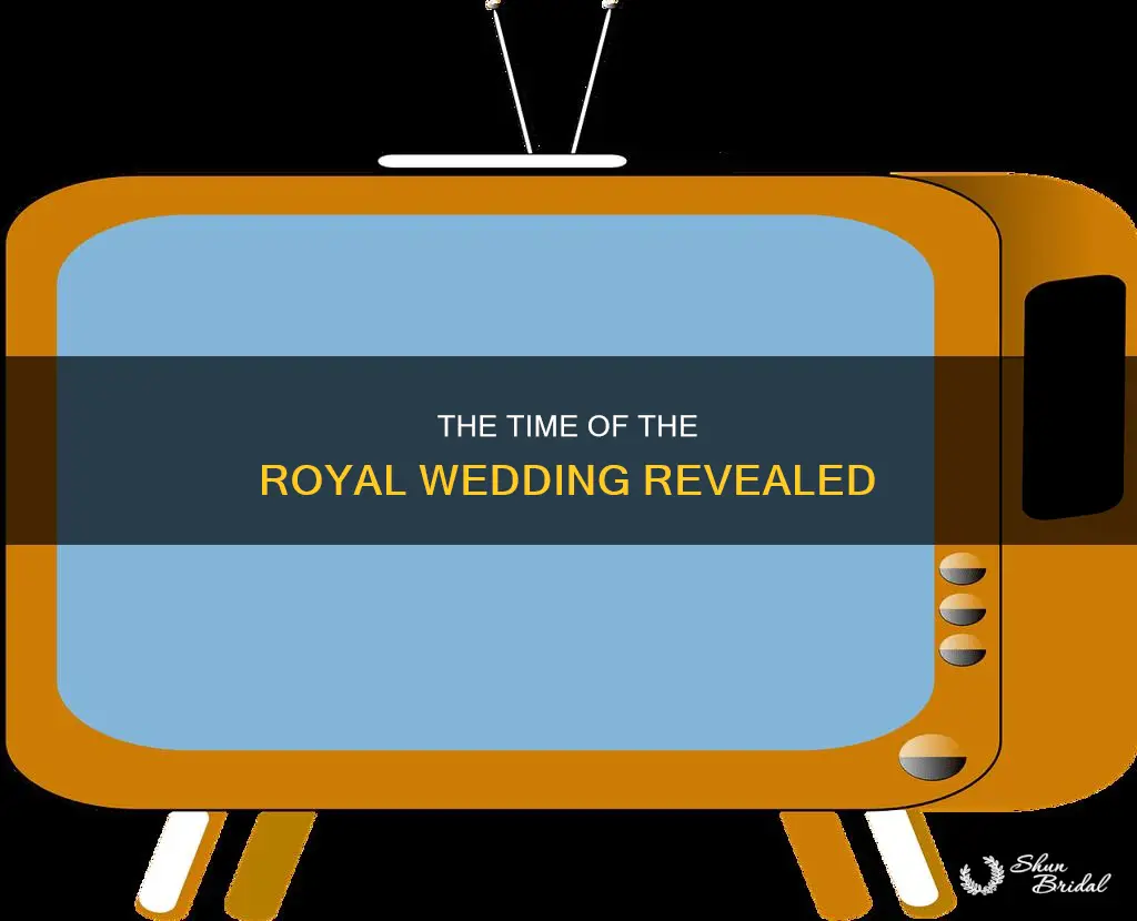 what time the royle wedding