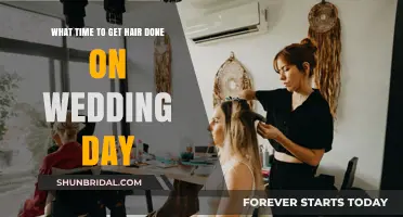 Perfect Wedding Day Hair Timeline: When to Schedule Your Styling