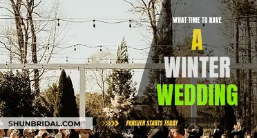 Winter Wedding Timing: The Magical Hour for Your Ceremony