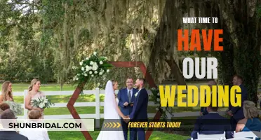 Choosing the Perfect Hour for Your Nuptials
