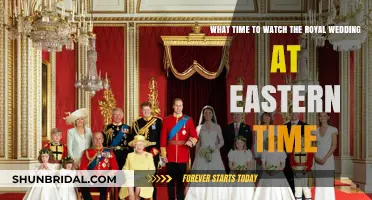Royal Wedding Watch: Eastern Time Schedule for the Big Day