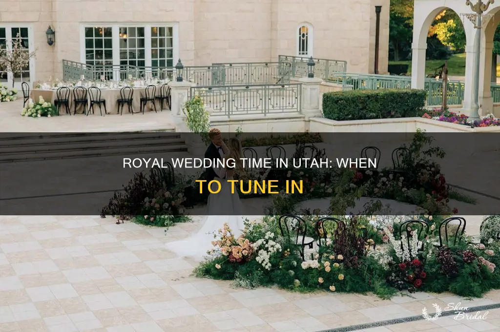 what time utah time is royal wedding