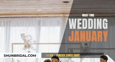 Winter Wedding Timing: The Best Time to Wed in January