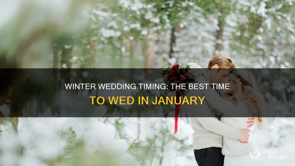 what time wedding january