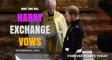 Harry's Wedding Vows: Anticipated Time for the Royal Exchange