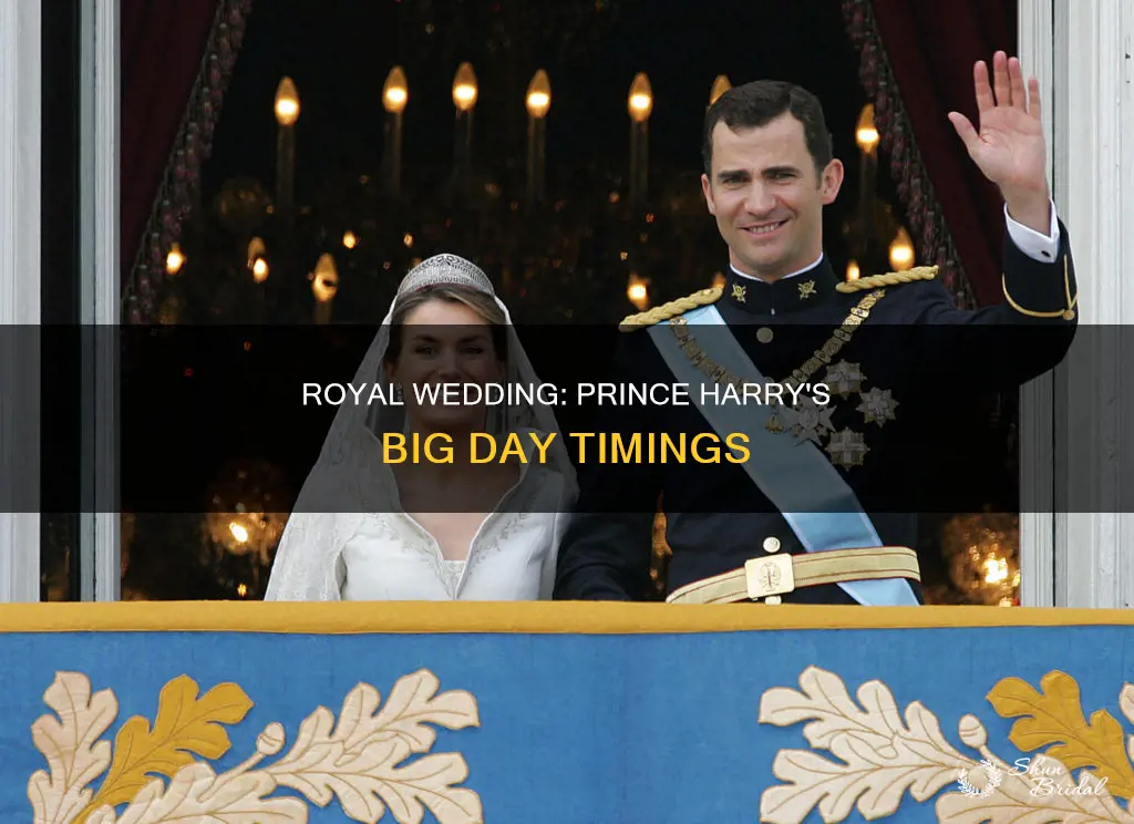 what time will prince harry