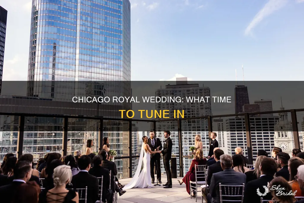 what time will rotal wedding air in Chicago
