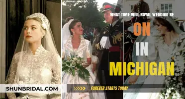 Royal Wedding Michigan Time: When to Tune In and Celebrate