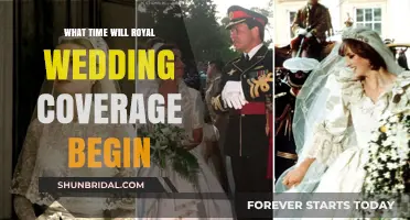 Royal Wedding Coverage Start Time: When to Tune In