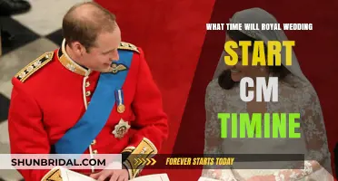 Royal Wedding Start Time: CM Timing Guide for the Big Day