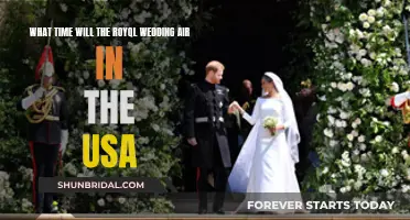 Royal Wedding: US Viewing Times