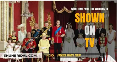 When to Watch the Royal Wedding on TV