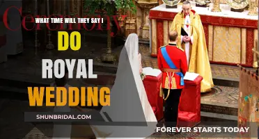Royal Wedding Countdown: Predicting the 'I Do' Moment for the Couple