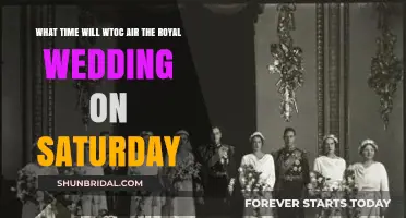 WTOC's Royal Wedding Broadcast Time: Saturday's Schedule Revealed