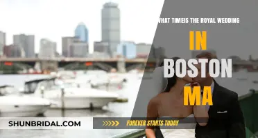 Boston's Royal Wedding: Start Time and Celebration Details