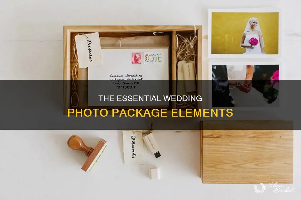 what to add in the wedding photo package