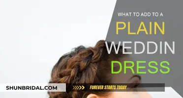 Enhancing a Simple Wedding Dress: Creative Ways to Shine