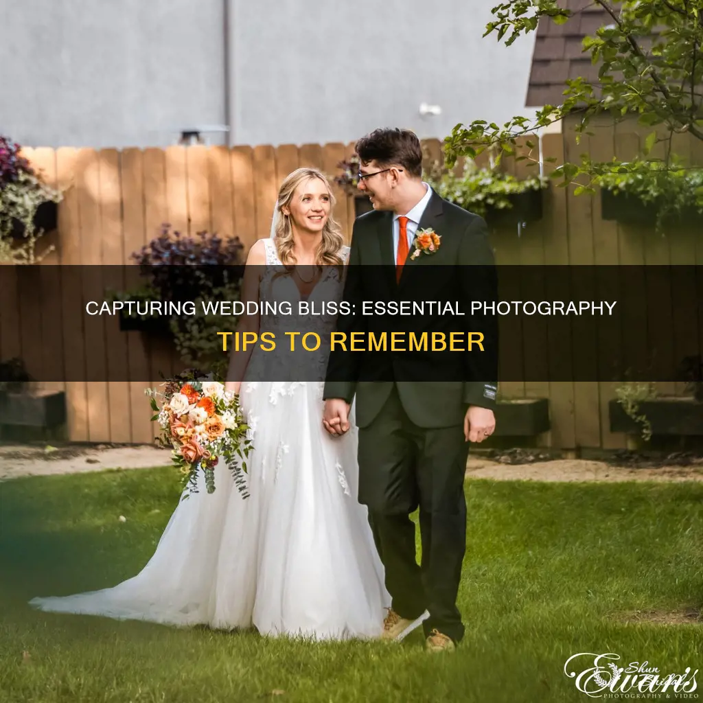 what to always remember when photographing a wedding
