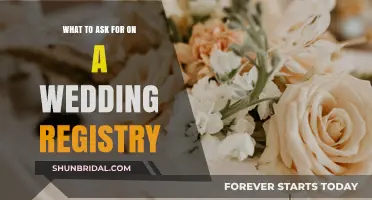 The Perfect Wedding Registry: What to Ask For