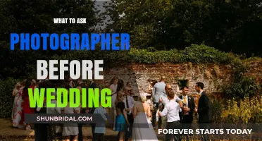 Key Questions to Ask Your Wedding Photographer