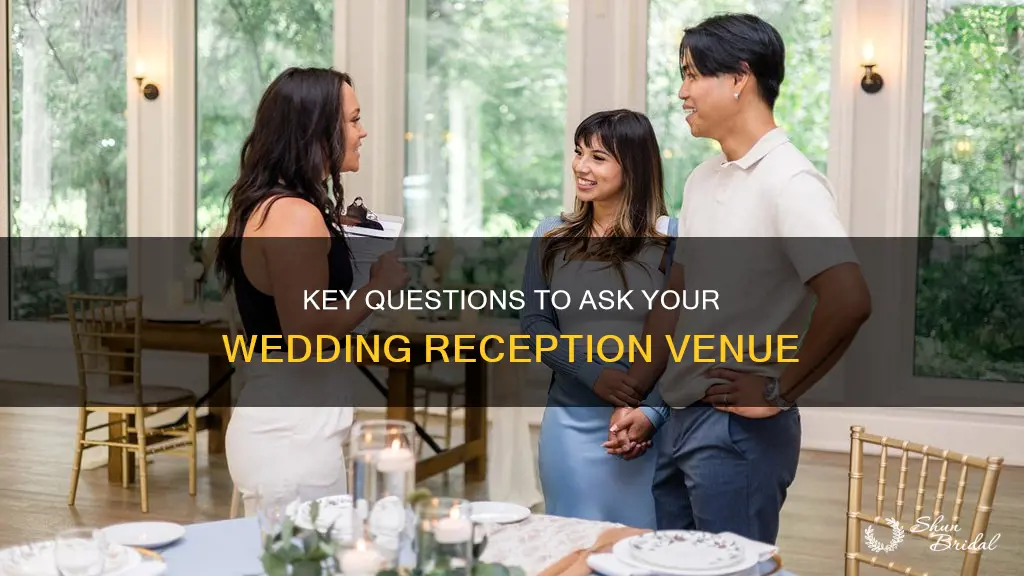 what to ask tour wedding reception venues