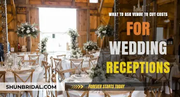 Venue Questions to Cut Wedding Reception Costs