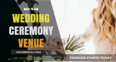 Essential Questions to Ask Your Wedding Ceremony Venue Before Booking