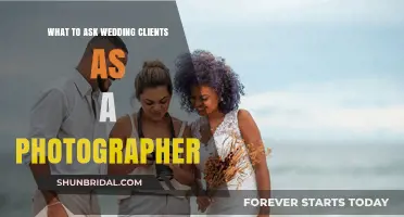 Questions to Ask Your Wedding Photography Clients