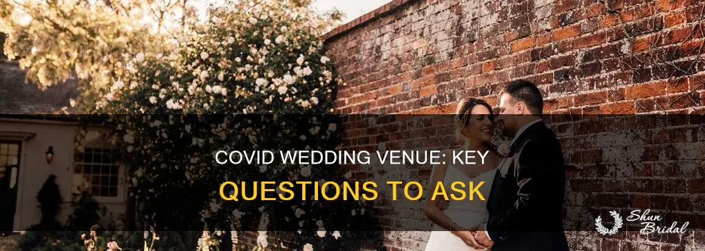 what to ask wedding venue covid