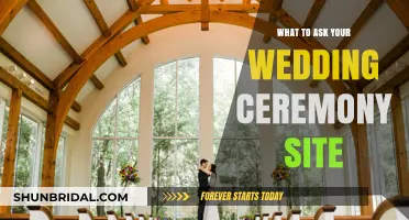 Essential Questions to Ask When Choosing Your Wedding Ceremony Venue