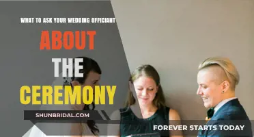 Essential Questions to Ask Your Wedding Officiant for a Perfect Ceremony