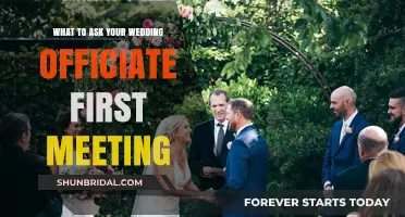 Essential Questions to Ask Your Wedding Officiant at Your First Meeting