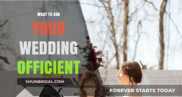 Essential Questions to Ask Your Wedding Officiant for a Perfect Ceremony