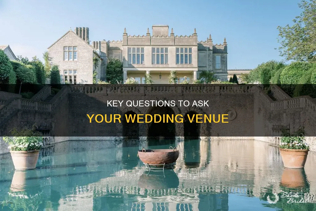 what to ask your wedding venue uk
