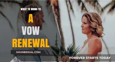 Vow Renewal Essentials: Must-Have Items for Your Special Celebration