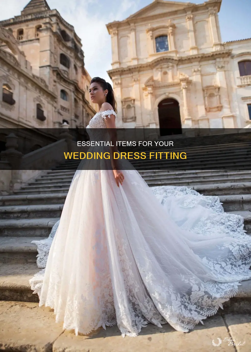what to bring to a wedding dress fitting