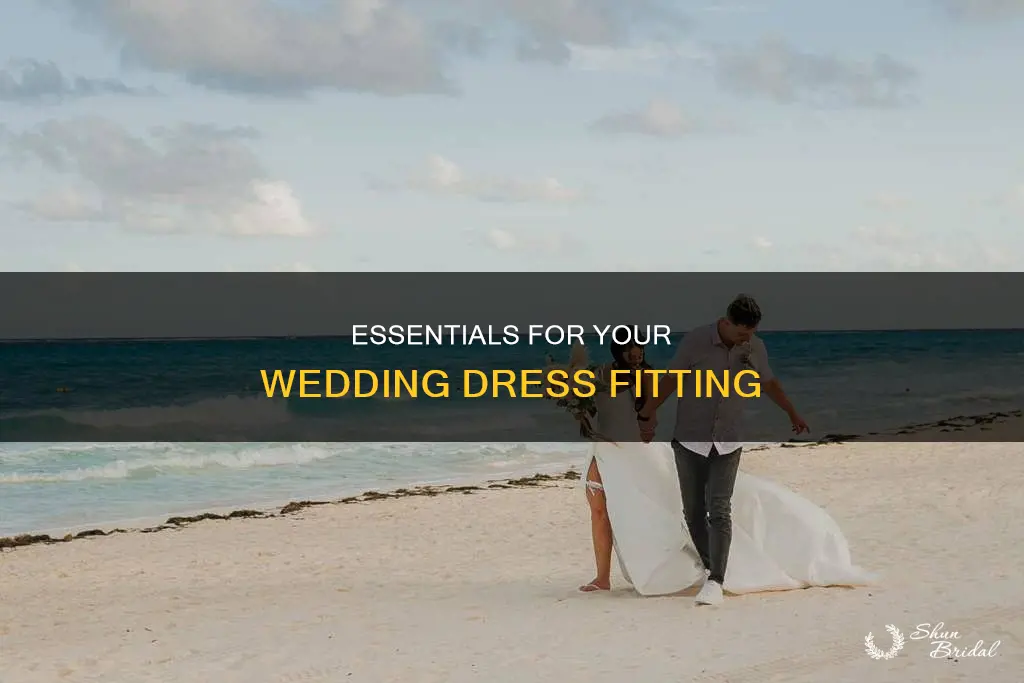 what to bring to try on wedding dresses