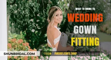 Essential Items to Pack for Your Wedding Gown Fitting Appointment