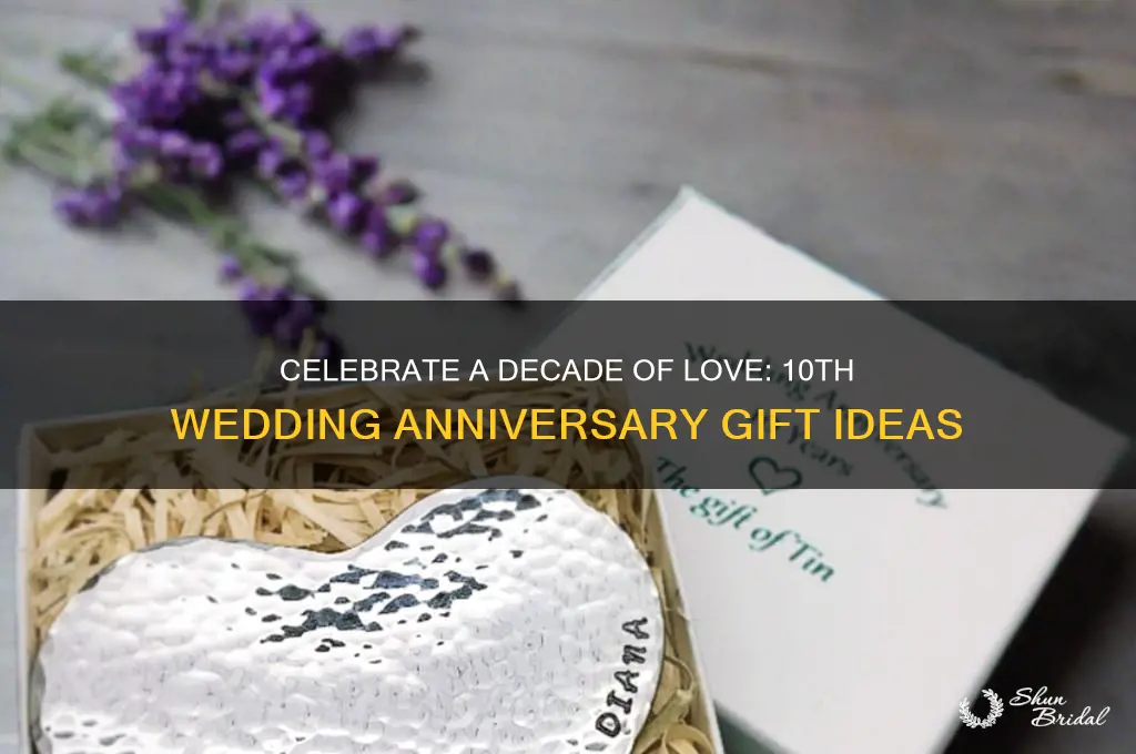 what to buy 10th wedding anniversary
