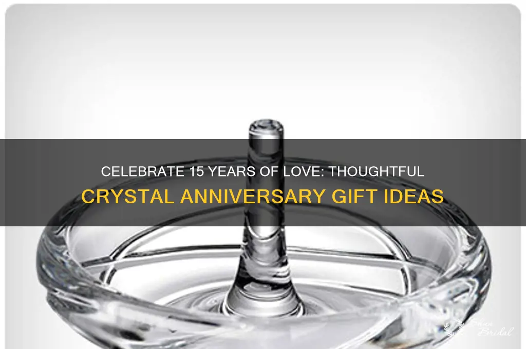 what to buy 15 year wedding anniversary