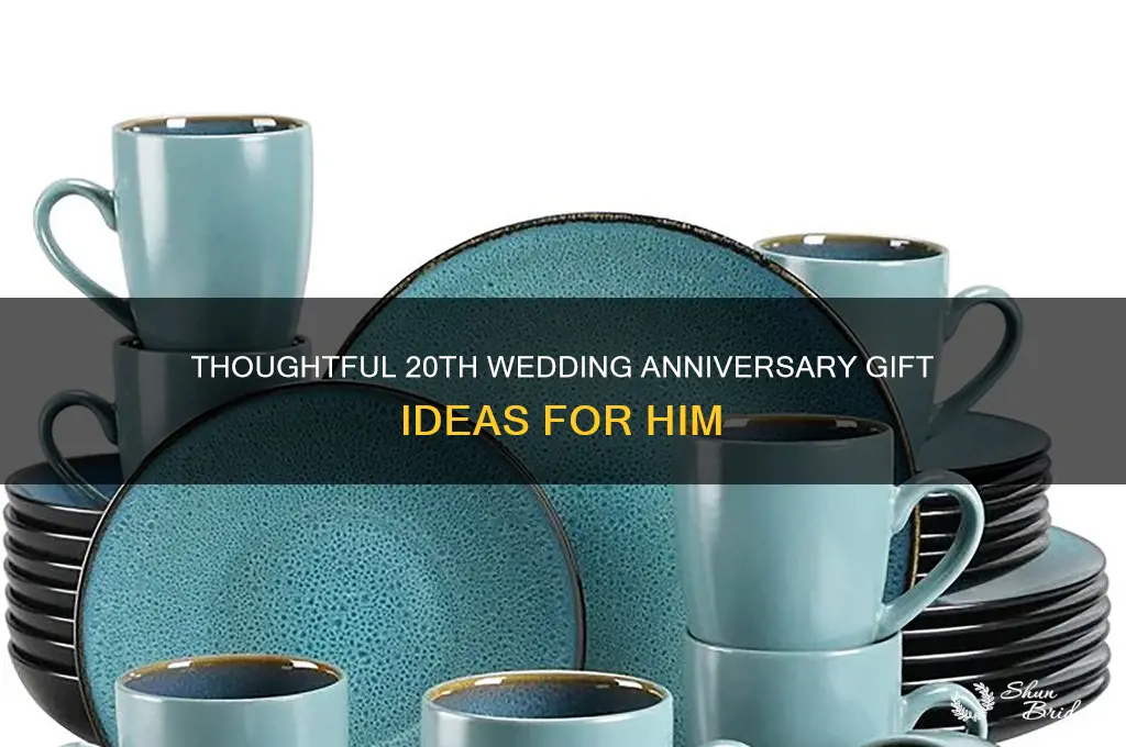 what to buy a man for 20th wedding anniversary